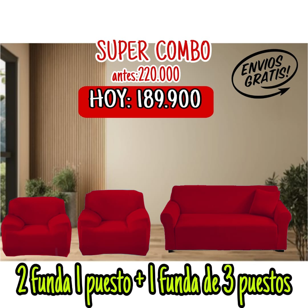 Oferta en Fundas Ajustables Para Sofá ⭐⭐⭐⭐⭐5/5