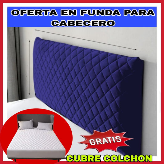 OFERTA EN FUNDA PARA CABECERO GRATIS CUBRE COLCHON ⭐⭐⭐⭐⭐5/5