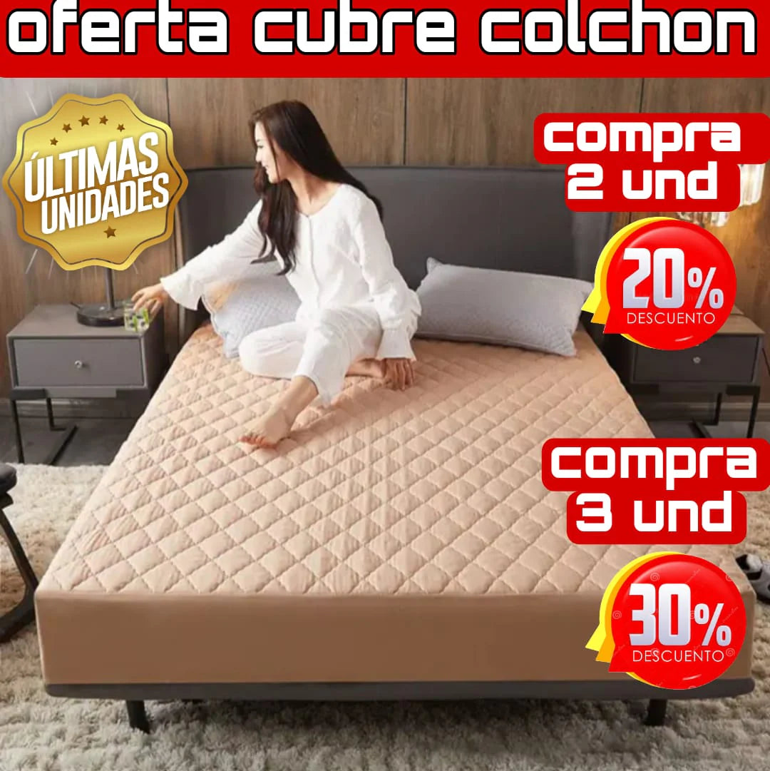 OFERTA EN PROTECTOR IMPERMEABLE PARA COLCHÓN -20 Y -30% DE DESCUENTO.