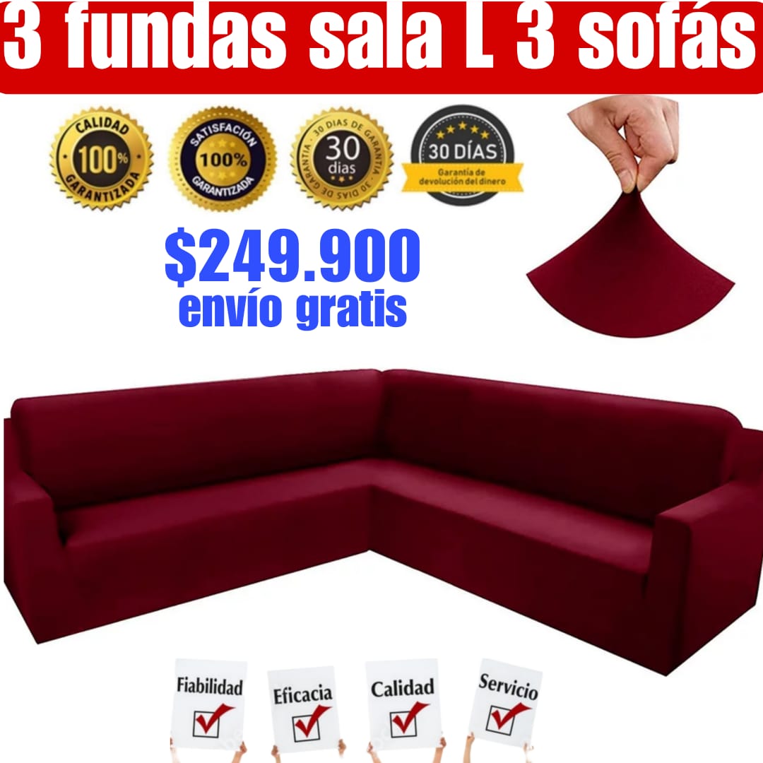 Oferta en Fundas Ajustables Para Sofá ⭐⭐⭐⭐⭐5/5