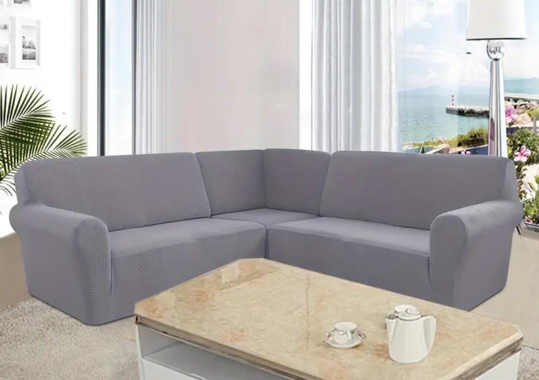 OFERTA EN FUNDAS AJUSTABLES PARA SALA L 3 SOFAS ⭐⭐⭐⭐⭐5/5