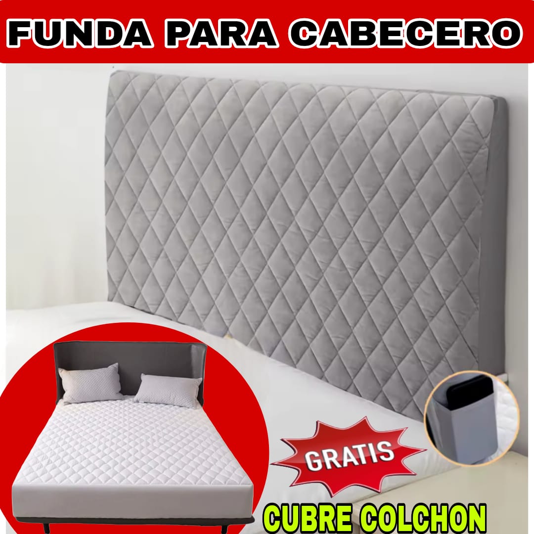 OFERTA EN FUNDA PARA CABECERO GRATIS CUBRE COLCHON ⭐⭐⭐⭐⭐5/5