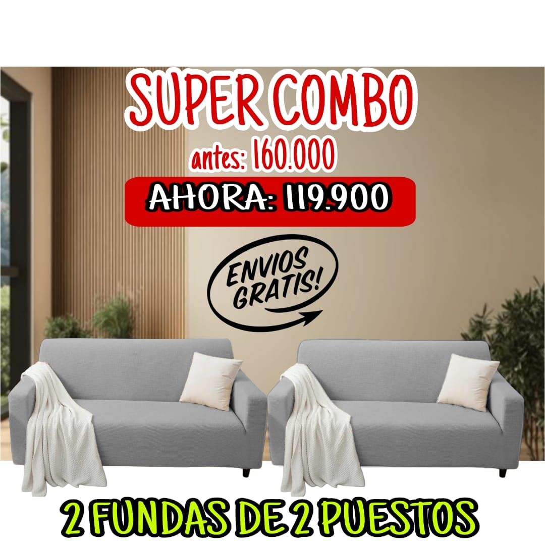 Oferta en Fundas Ajustables Para Sofá ⭐⭐⭐⭐⭐5/5