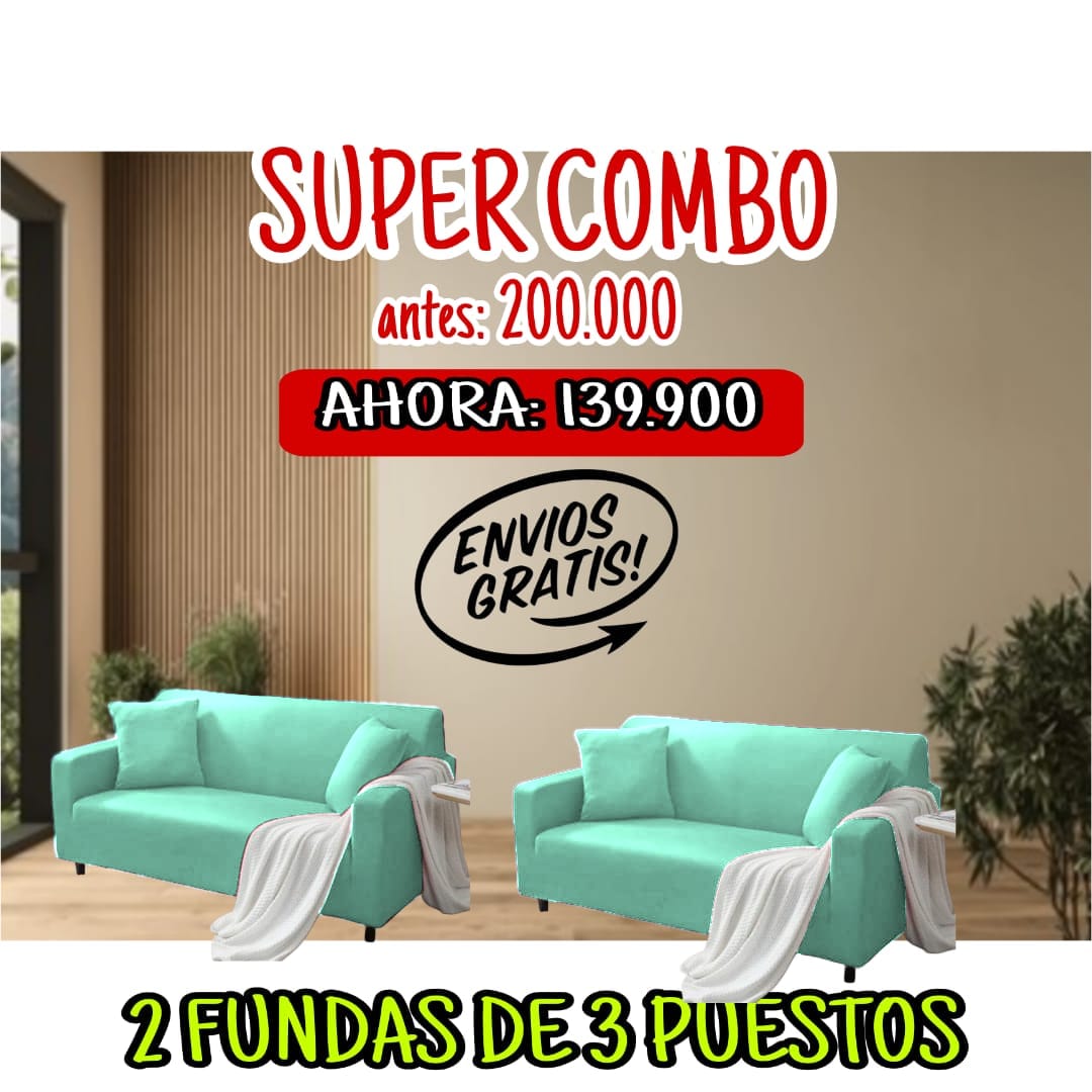 Oferta en Fundas Ajustables Para Sofá ⭐⭐⭐⭐⭐5/5