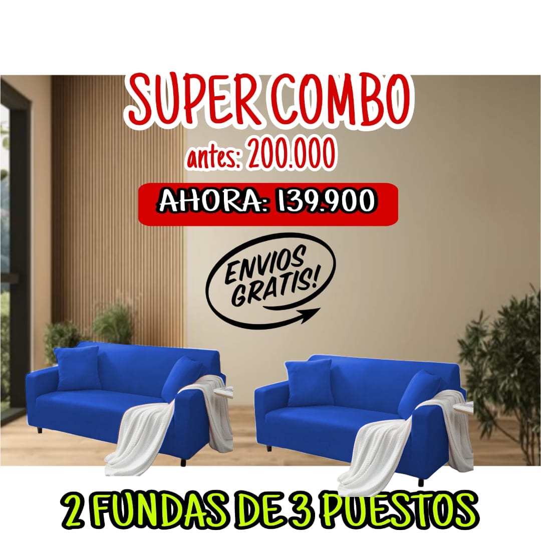 Oferta en Fundas Ajustables Para Sofá ⭐⭐⭐⭐⭐5/5