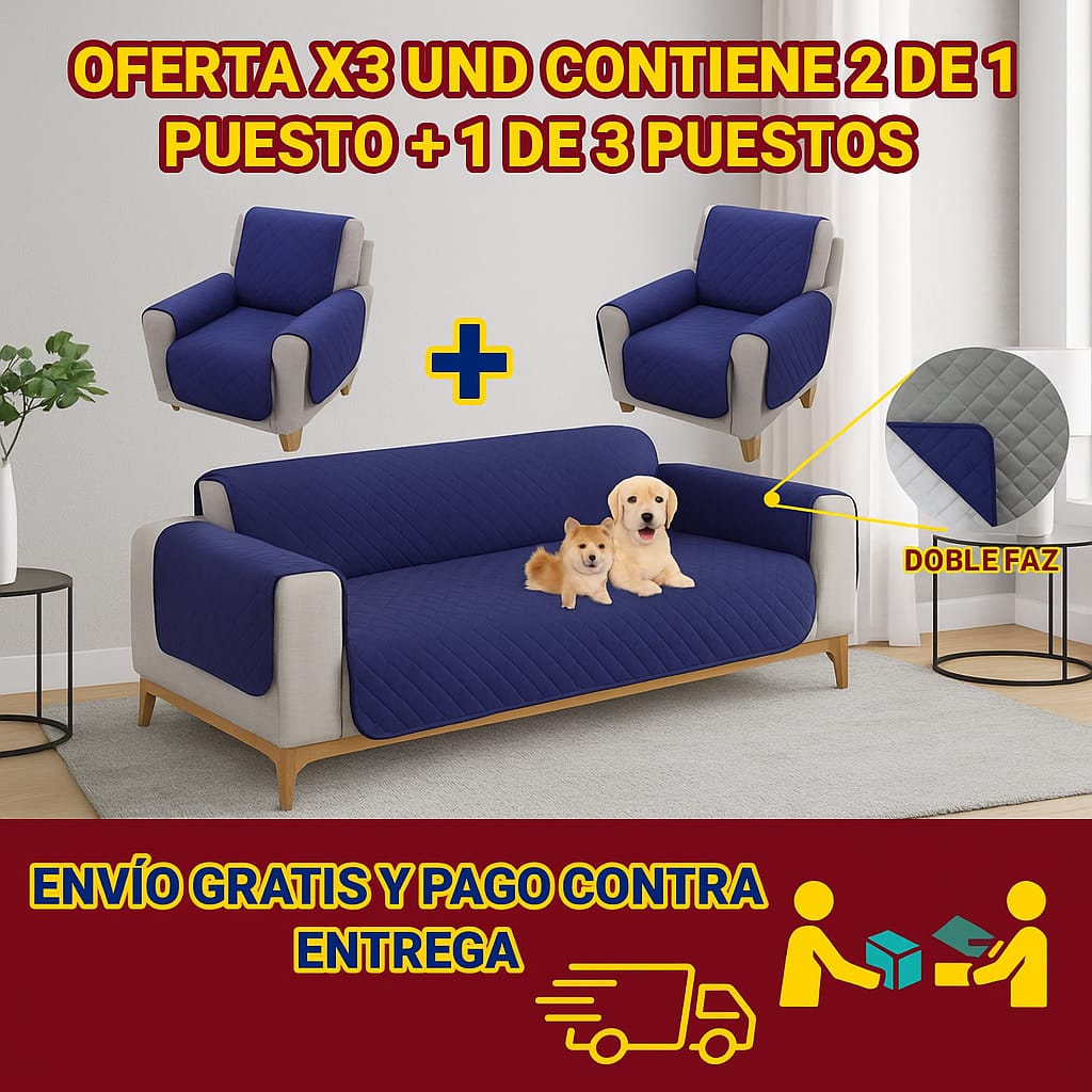 SUPER PROMOCION EN PROTECTORES PARA SOFA ⭐️⭐️⭐️⭐️⭐️5/5