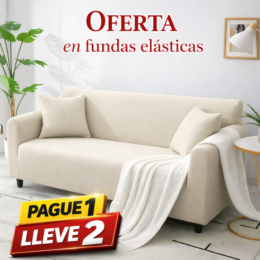PROMOCIÓN  2X1 en fundas ELASTICAS⭐⭐⭐⭐⭐5/5