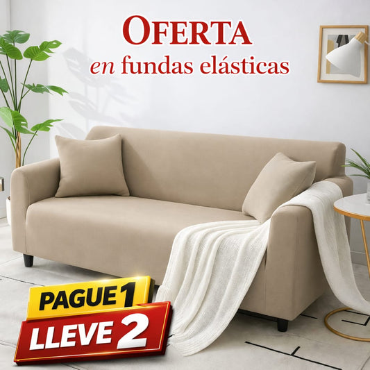 PROMOCIÓN  2X1 en fundas ELASTICAS⭐⭐⭐⭐⭐5/5