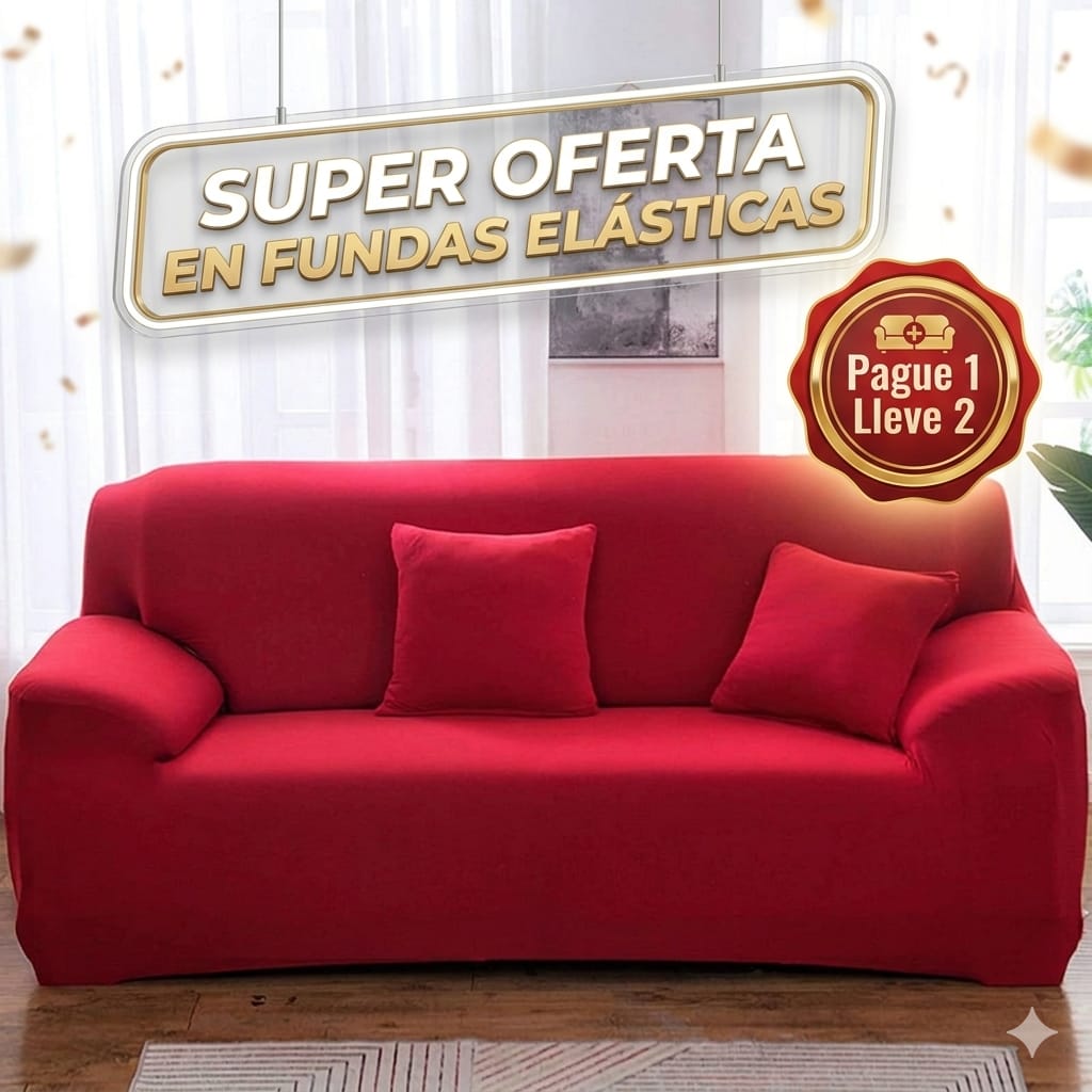 PROMOCIÓN  2X1 en fundas ELASTICAS⭐⭐⭐⭐⭐5/5