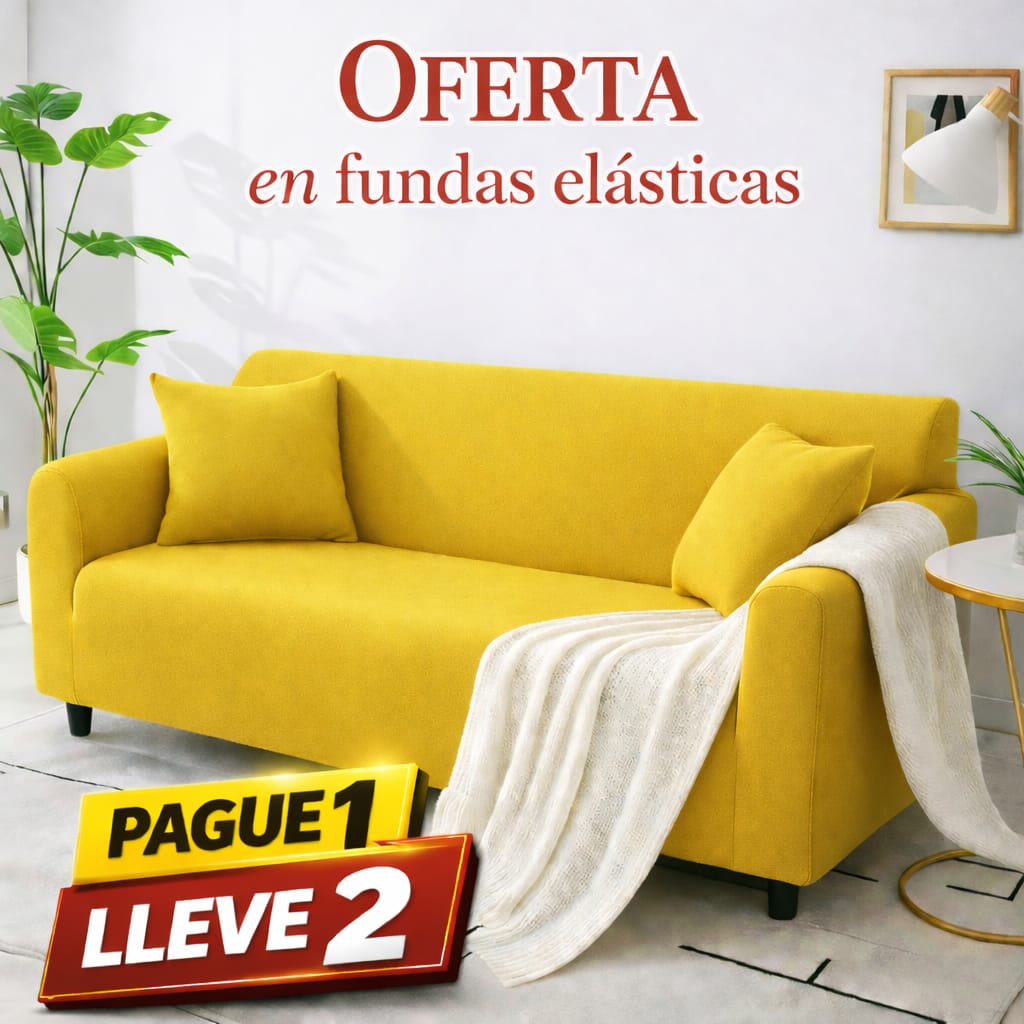 PROMOCIÓN  2X1 en fundas ELASTICAS⭐⭐⭐⭐⭐5/5