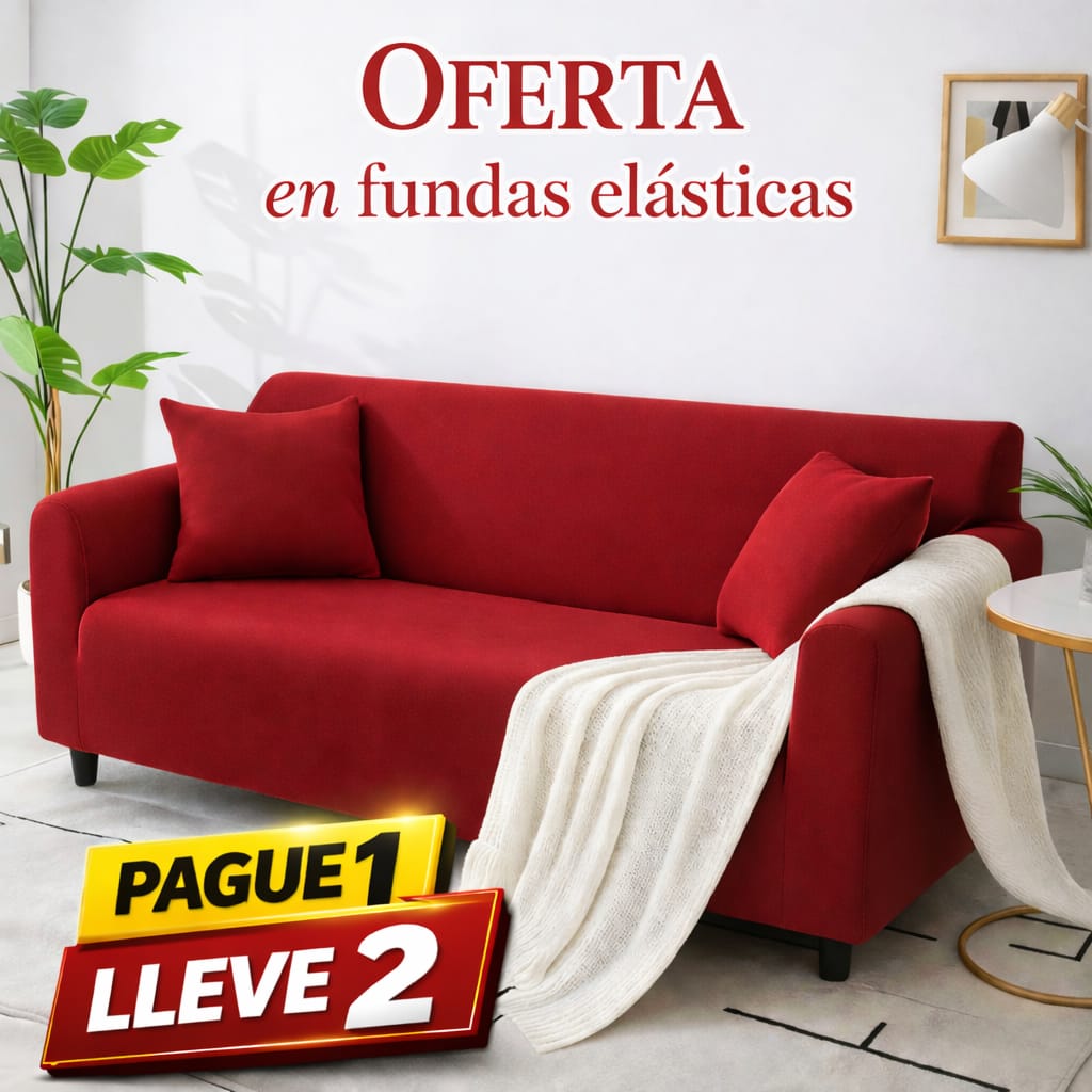 PROMOCIÓN  2X1 en fundas ELASTICAS⭐⭐⭐⭐⭐5/5