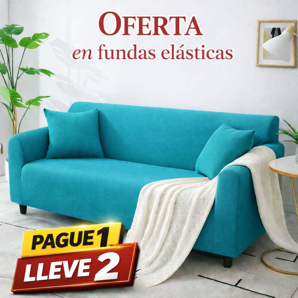 PROMOCIÓN  2X1 en fundas ELASTICAS⭐⭐⭐⭐⭐5/5