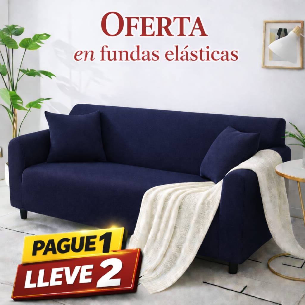 PROMOCIÓN  2X1 en fundas ELASTICAS⭐⭐⭐⭐⭐5/5