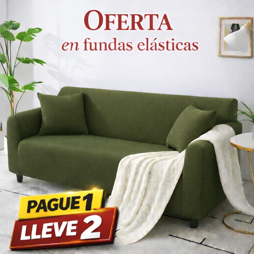 PROMOCIÓN  2X1 en fundas ELASTICAS⭐⭐⭐⭐⭐5/5