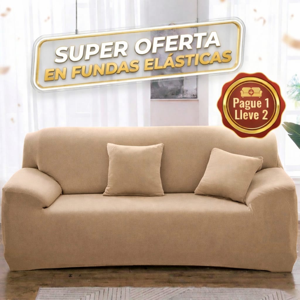 PROMOCIÓN  2X1 en fundas ELASTICAS⭐⭐⭐⭐⭐5/5