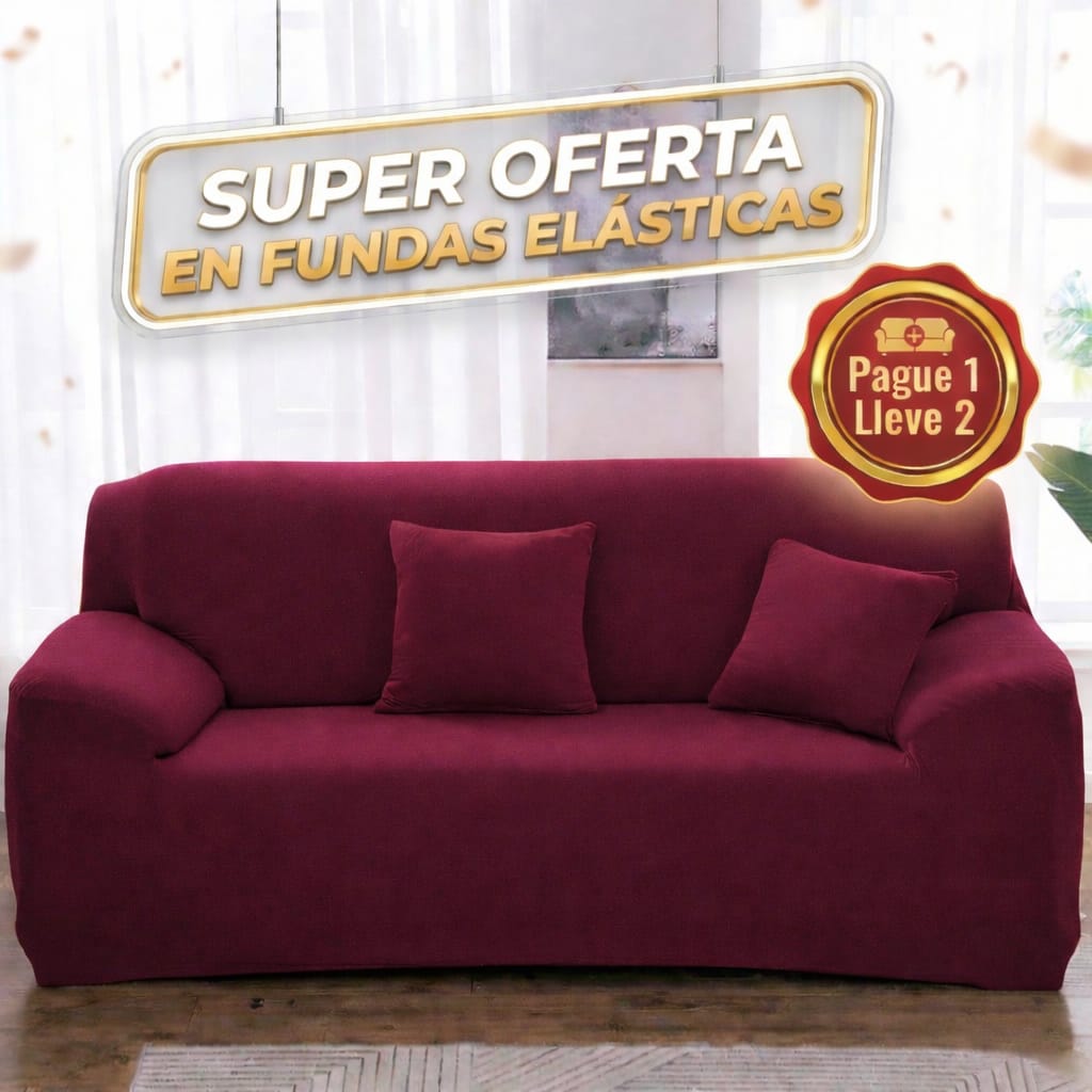 PROMOCIÓN  2X1 en fundas ELASTICAS⭐⭐⭐⭐⭐5/5