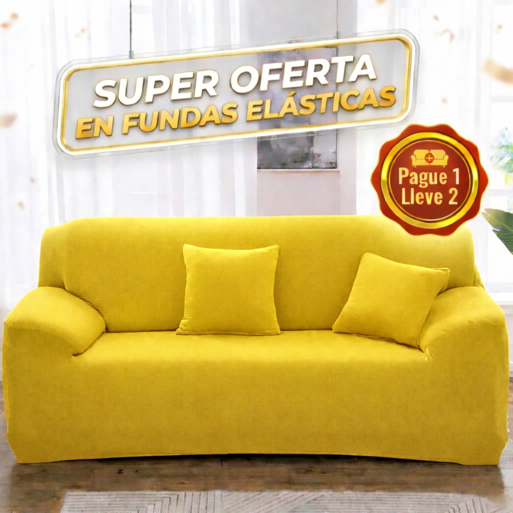 PROMOCIÓN  2X1 en fundas ELASTICAS⭐⭐⭐⭐⭐5/5