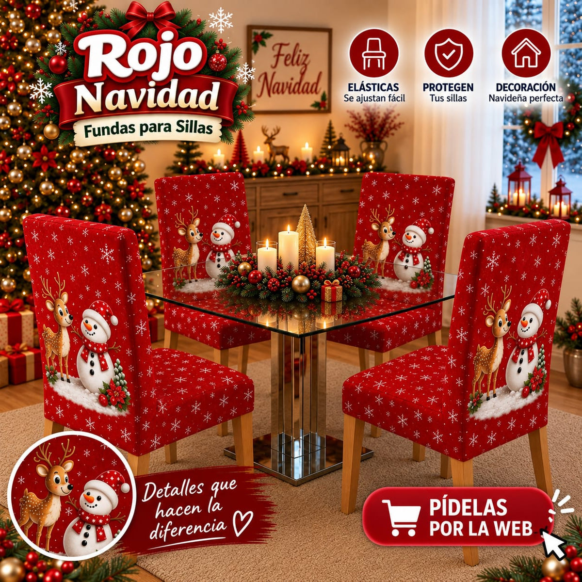 OFERTA EN FUNDAS EDICION NAVIDAD 🎄⭐⭐⭐⭐⭐5/5🎄