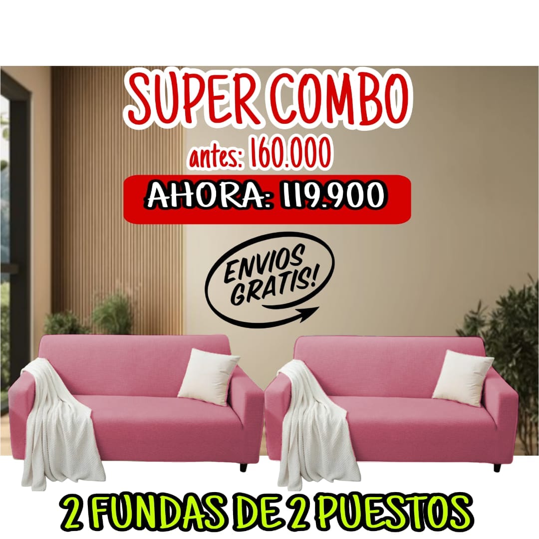 Oferta en Fundas Ajustables Para Sofá ⭐⭐⭐⭐⭐5/5